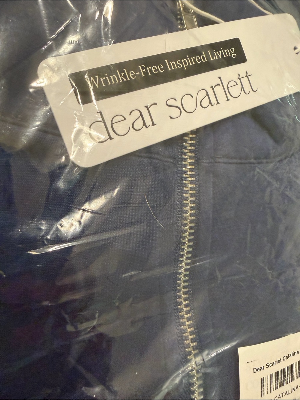 Dear Scarlett Navy Catalina travel Wide-Leg Set Sz 2x - Picture 4 of 5